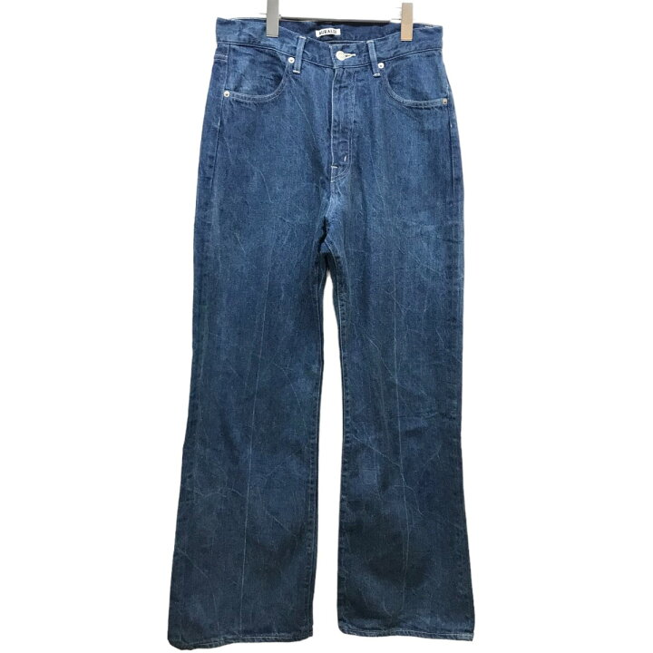 楽天市場】【中古】AURALEE 23SS｢ SELVEDGE FADED LIGHT DENIM PANTS  