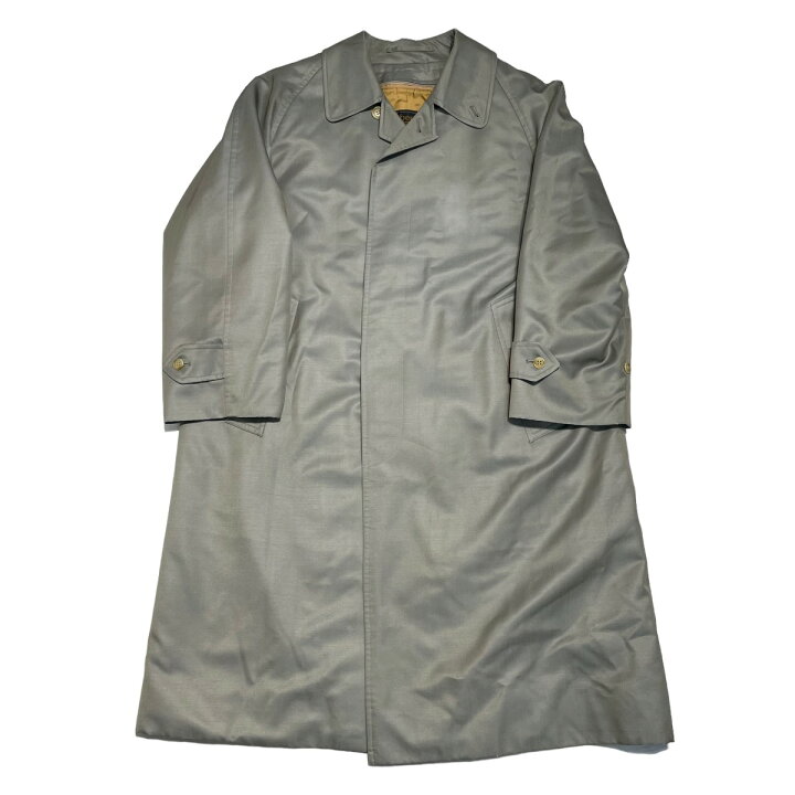 楽天市場】【中古】BURBERRY ステンカラーコート ライナー付き カーキ 