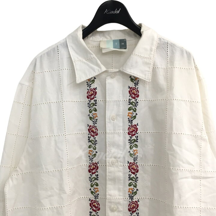 楽天市場】【中古】KITH フラワー刺繍シャツ 23 050 060 0012 2 0 
