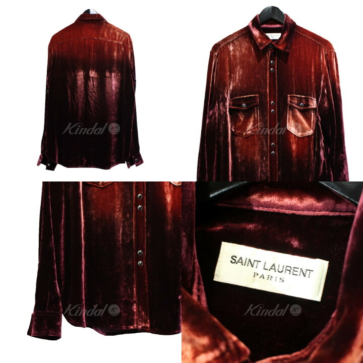 楽天市場】【中古】SAINT LAURENT PARIS20SS ベロアベルベット 