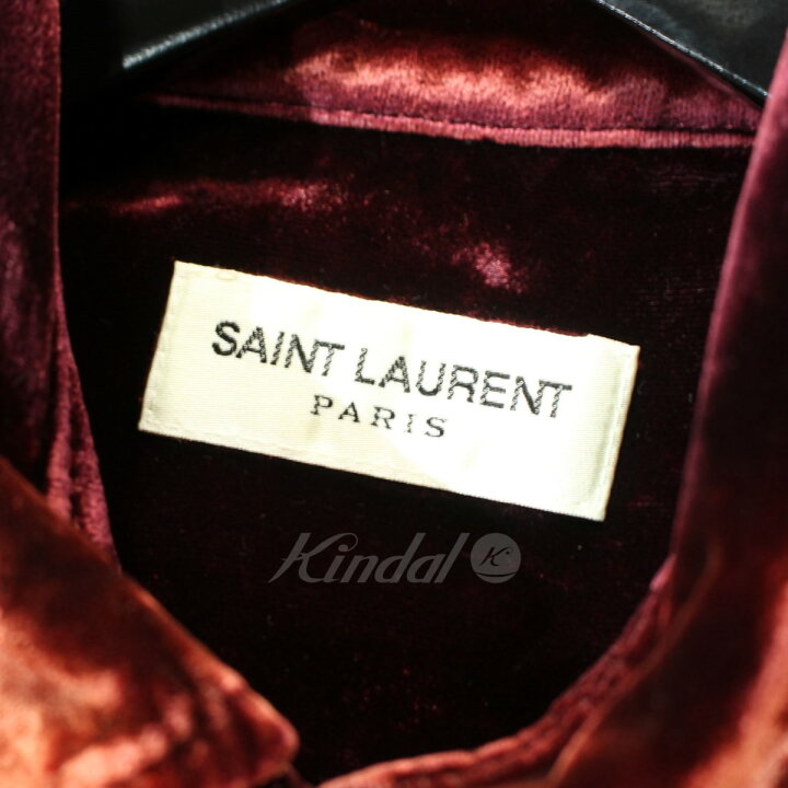楽天市場】【中古】SAINT LAURENT PARIS20SS ベロアベルベット 