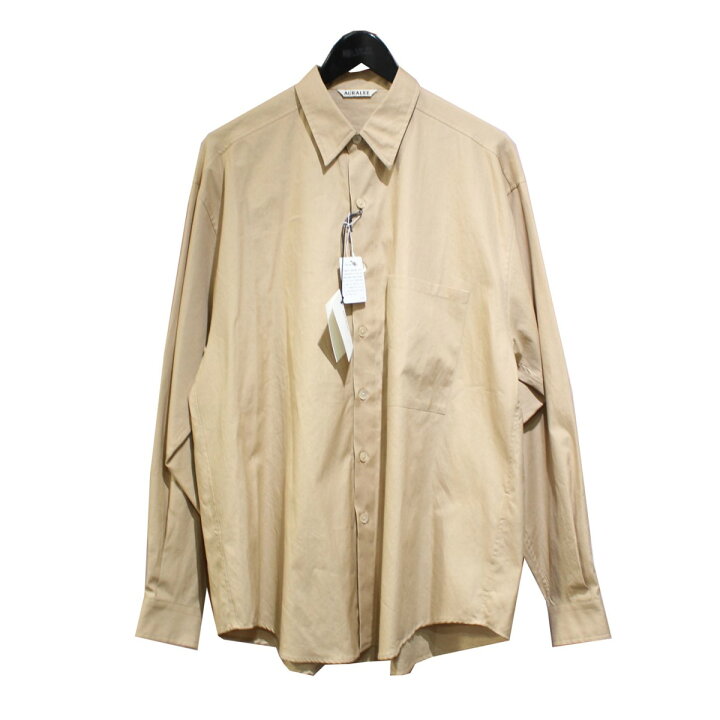 楽天市場】【中古】AURALEE 23AW WASHED FINX TWILL BIG SHIRT 