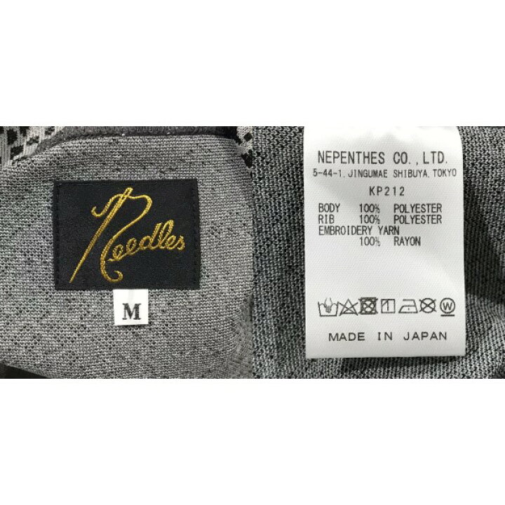 楽天市場】【中古】Needles ジップアップジャケット Track Jacket Poly