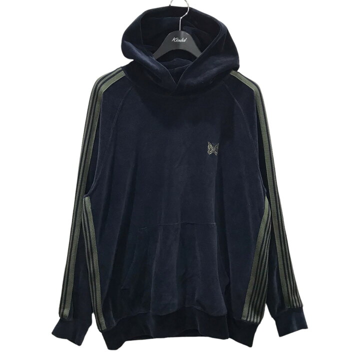 楽天市場】【中古】Needles ベロアプルオーバーパーカー Track Hoody  