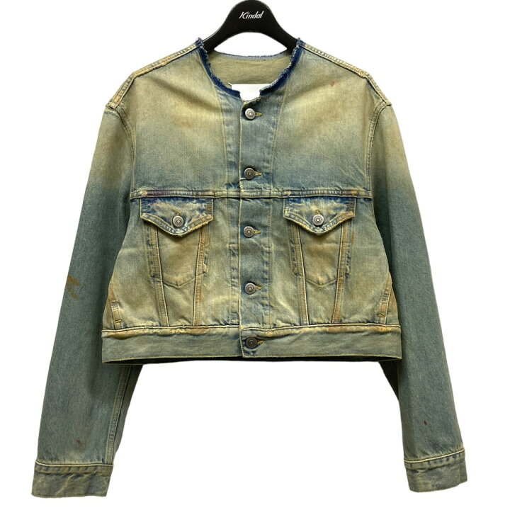 楽天市場】【中古】Maison Margiela 2022SS「Dirty Denim Jacket 