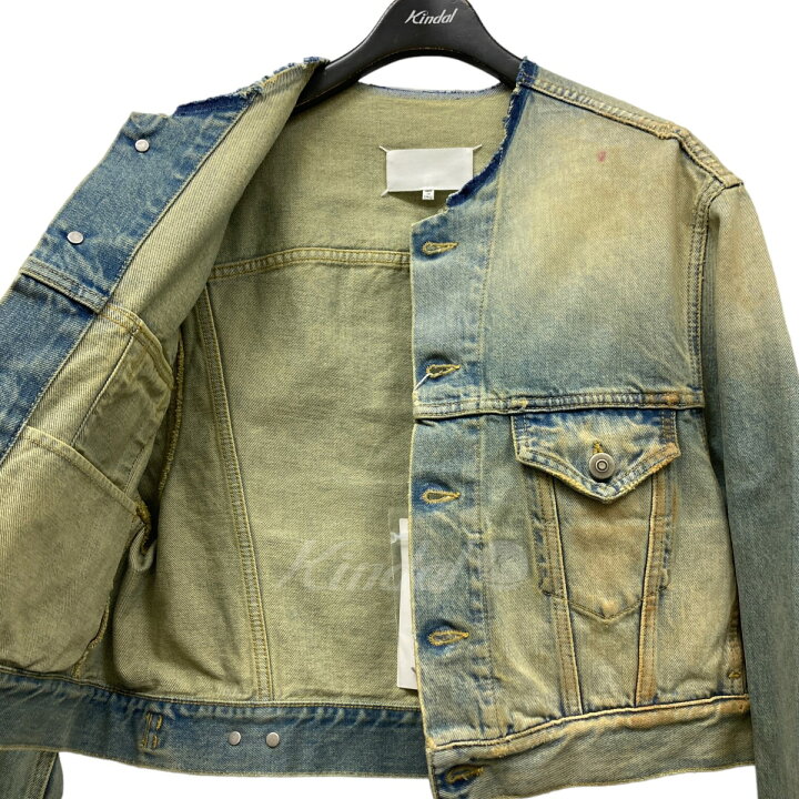 楽天市場】【中古】Maison Margiela 2022SS「Dirty Denim Jacket 
