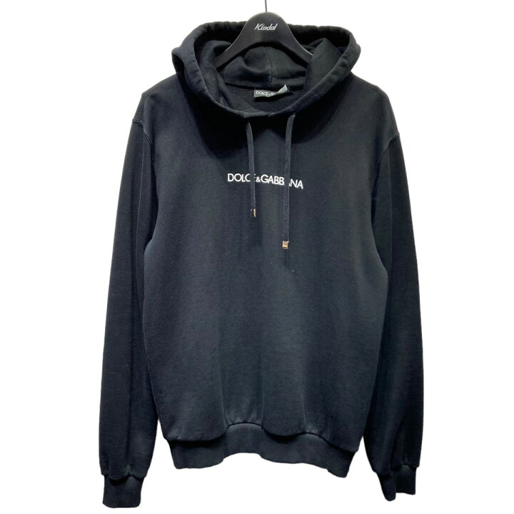 楽天市場】【中古】DOLCE＆GABBANAロゴプルオーバーパーカー G9JQ3T 