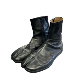 【中古】Maison Margiela足袋ショートブーツ ブラック サイズ：41【価格見直し】