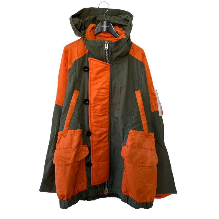 楽天市場】【中古】sacai 19AW ハイブリッド ミリタリージャケット 19 