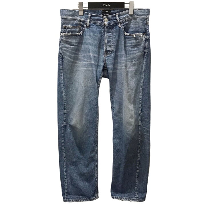 楽天市場】【中古】TMTダメージ加工デニムパンツ SOFT DENIM 5P TPT  
