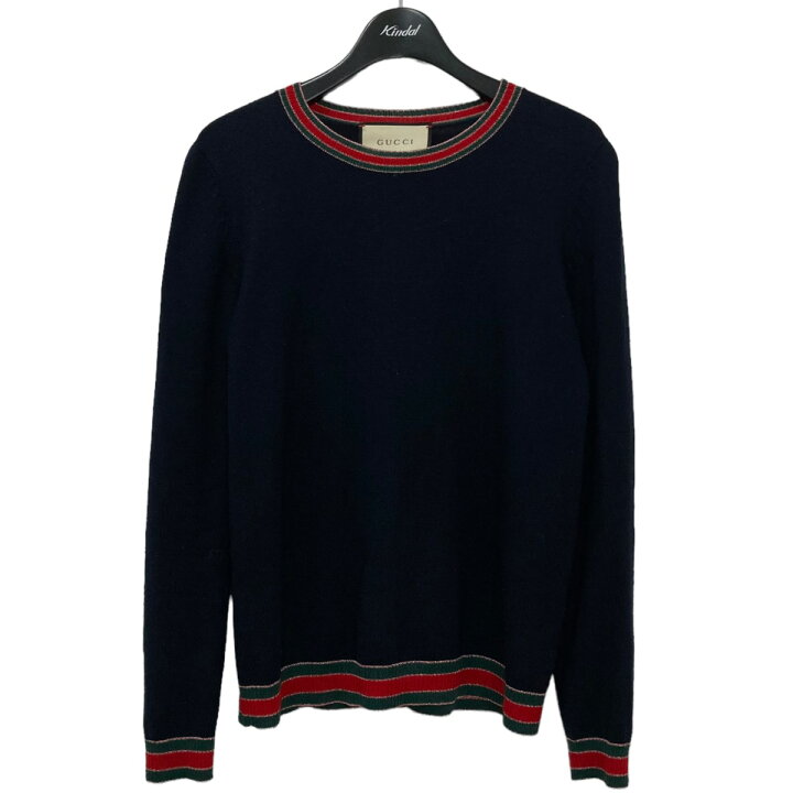 楽天市場】【中古】GUCCI シェリーライン ニットセーター 411609 