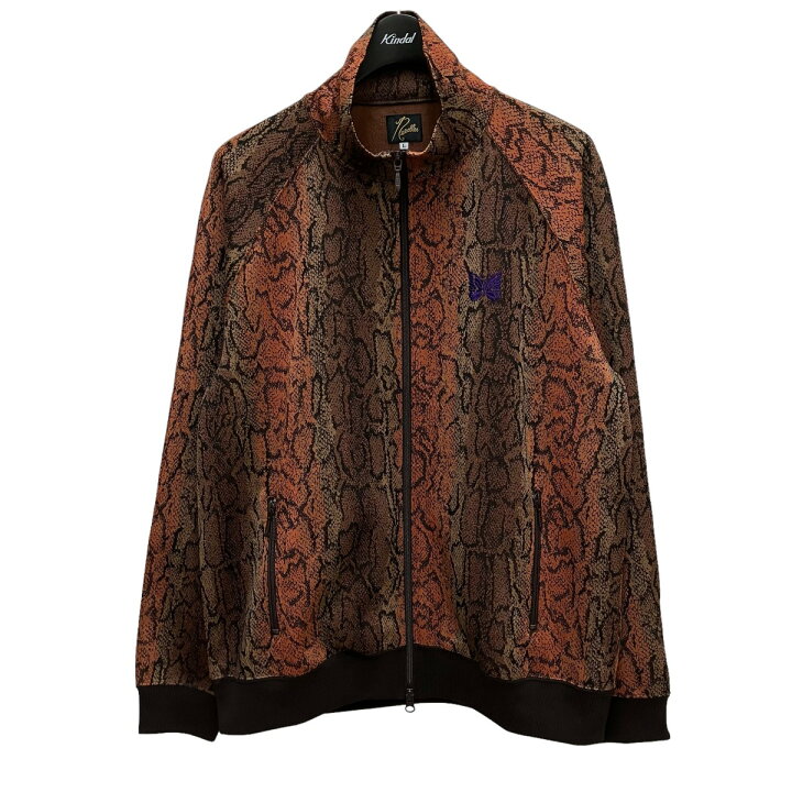 楽天市場】【中古】Needles Track Jacket - Poly Jq． パイソン柄  