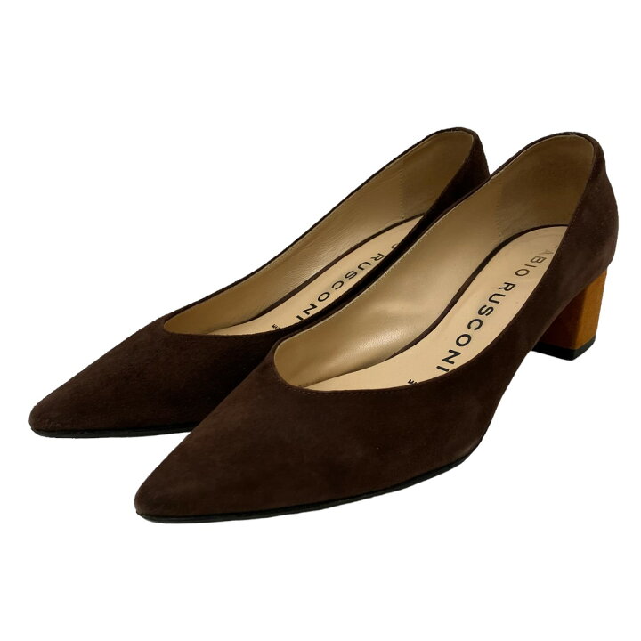 楽天市場】【中古】FABIO RUSCONI ヒールパンプス ブラウン サイズ：38 