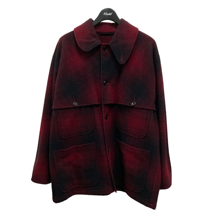 楽天市場】【中古】COMOLI ナッピングウールチェックマッキノー  