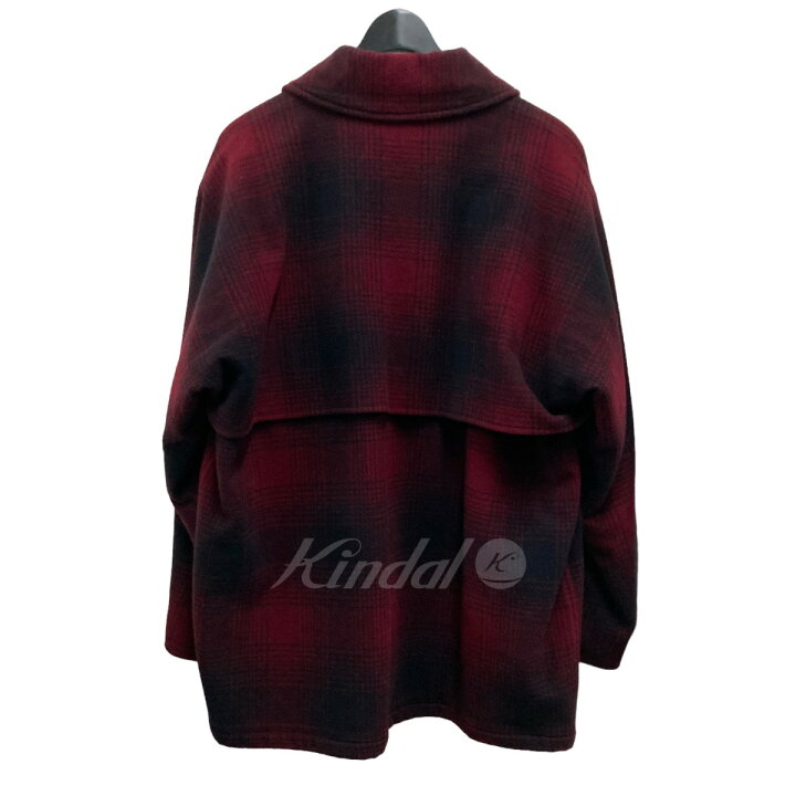 楽天市場】【中古】COMOLI ナッピングウールチェックマッキノー  