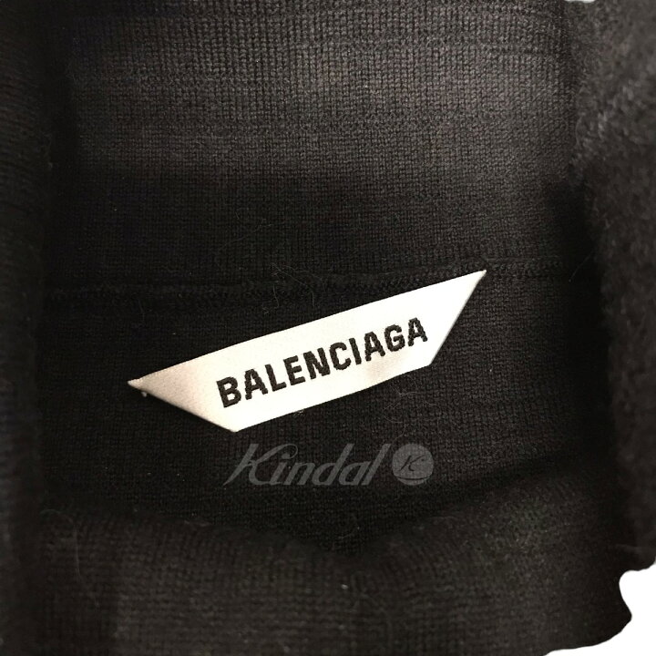楽天市場】【中古】BALENCIAGA 20AW リブタートルネックニット 641417 