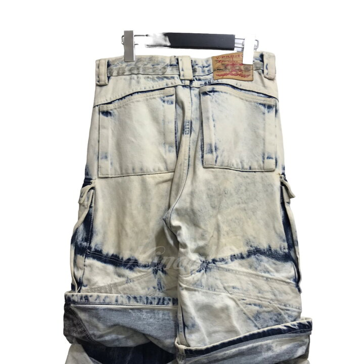 楽天市場】【中古】Y．PROJECT18AW カーゴレイヤードデニムパンツ 