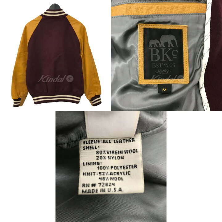 楽天市場】【中古】The Brooklyn Circusスタジャン USA製 ボルドー 