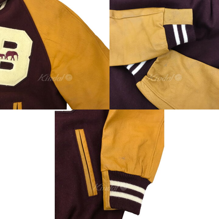 楽天市場】【中古】The Brooklyn Circusスタジャン USA製 ボルドー 
