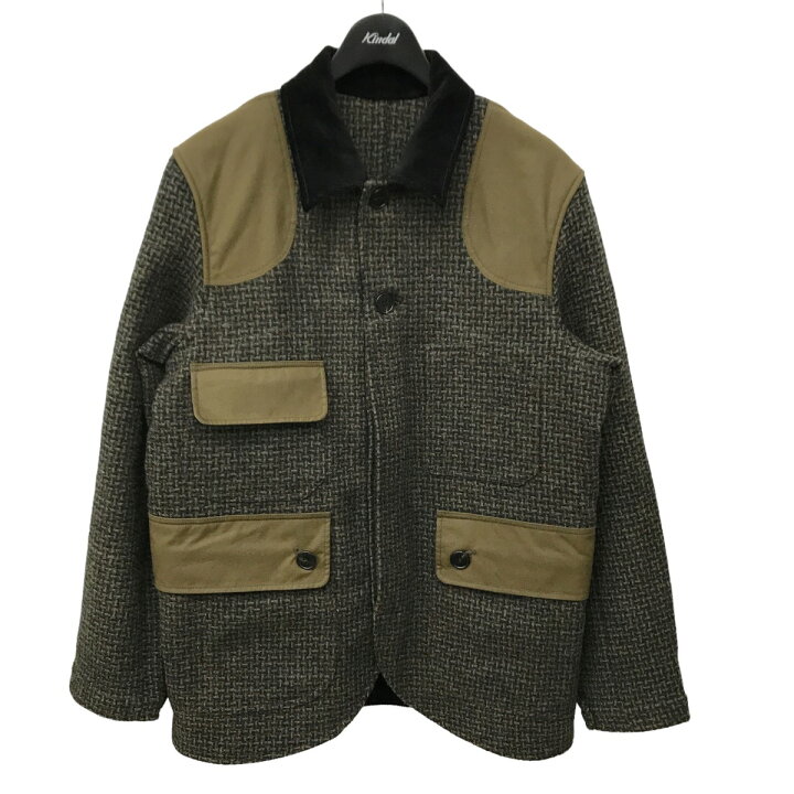 楽天市場】【中古】BLACK SIGNWOODLAND TWEED HUNTING COAT ツイード 