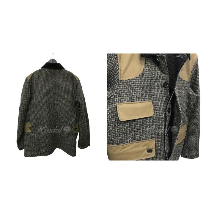 楽天市場】【中古】BLACK SIGNWOODLAND TWEED HUNTING COAT ツイード 
