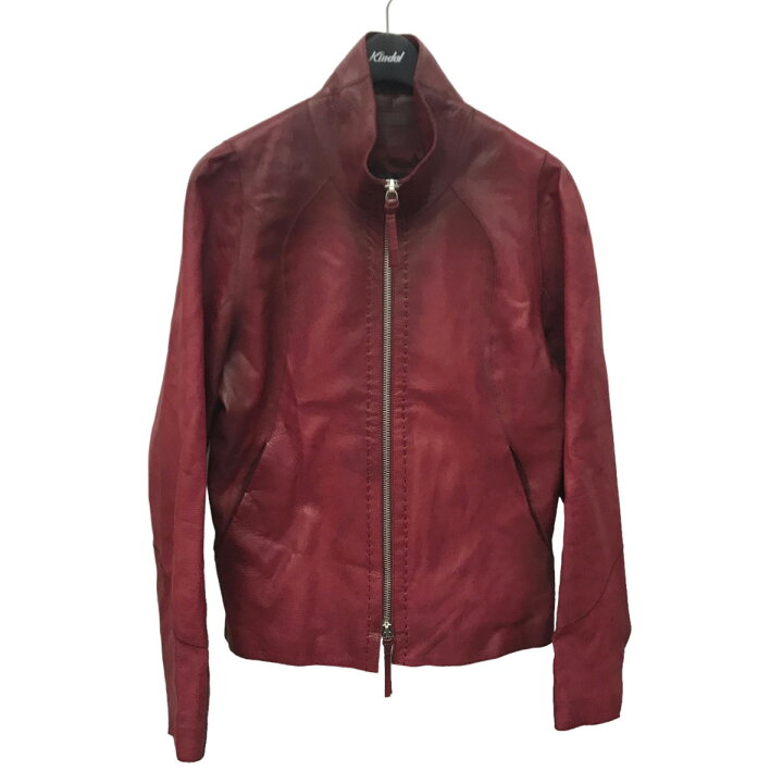 楽天市場】【中古】EMPORIO ARMANIゴートレザージャケット H1B02P 