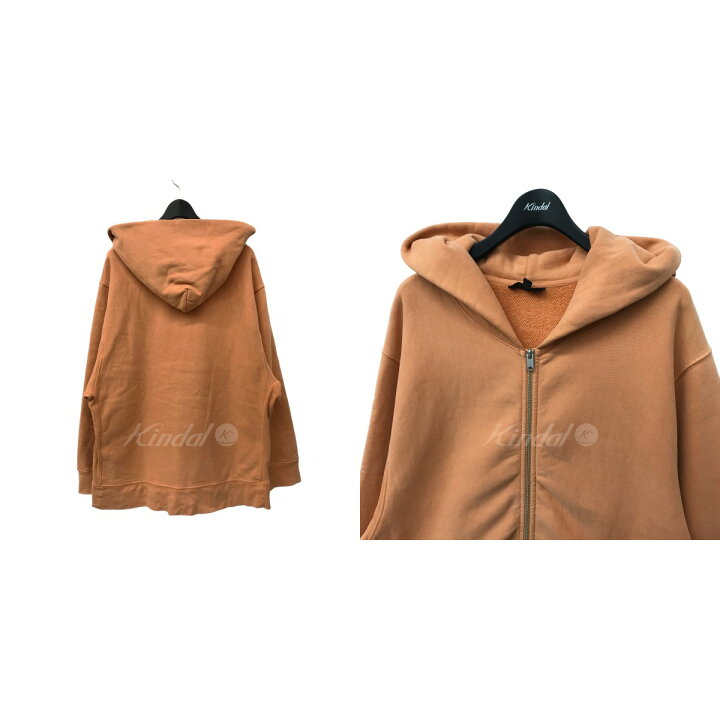 楽天市場】【中古】YEEZY SEASON3 ジップアップパーカー オレンジ  