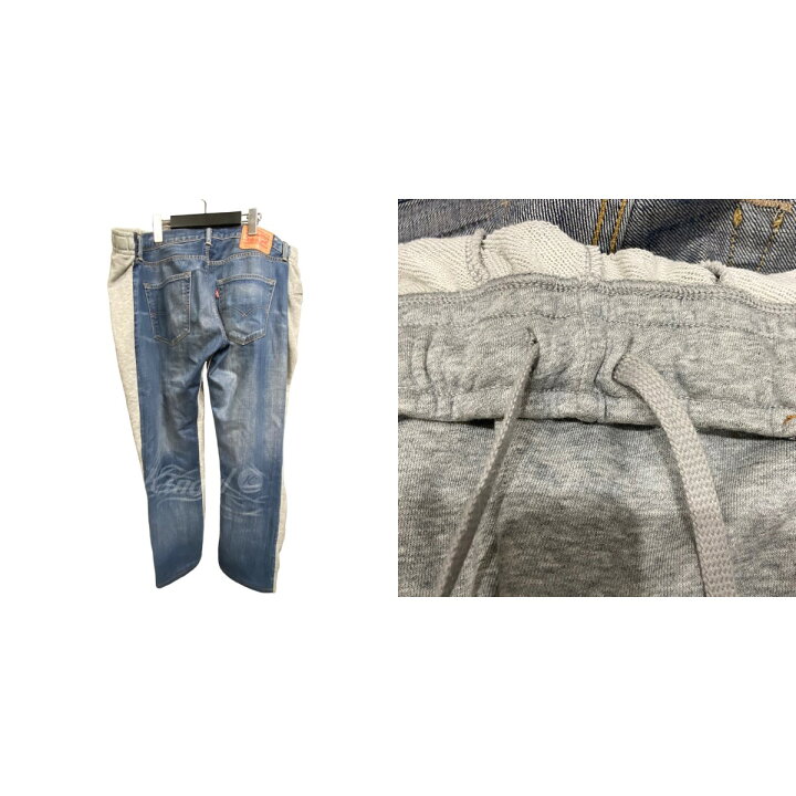 楽天市場】【中古】BLESS｢Over jogging jeans｣ リメイクデニム 