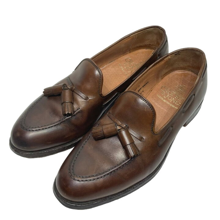 楽天市場】【中古】CROCKETT＆JONESタッセルローファー CAVENDISH3 