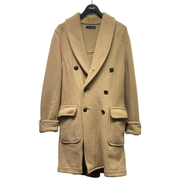 楽天市場】【中古】LARDINIショールカラー ダブル チェスターコート 