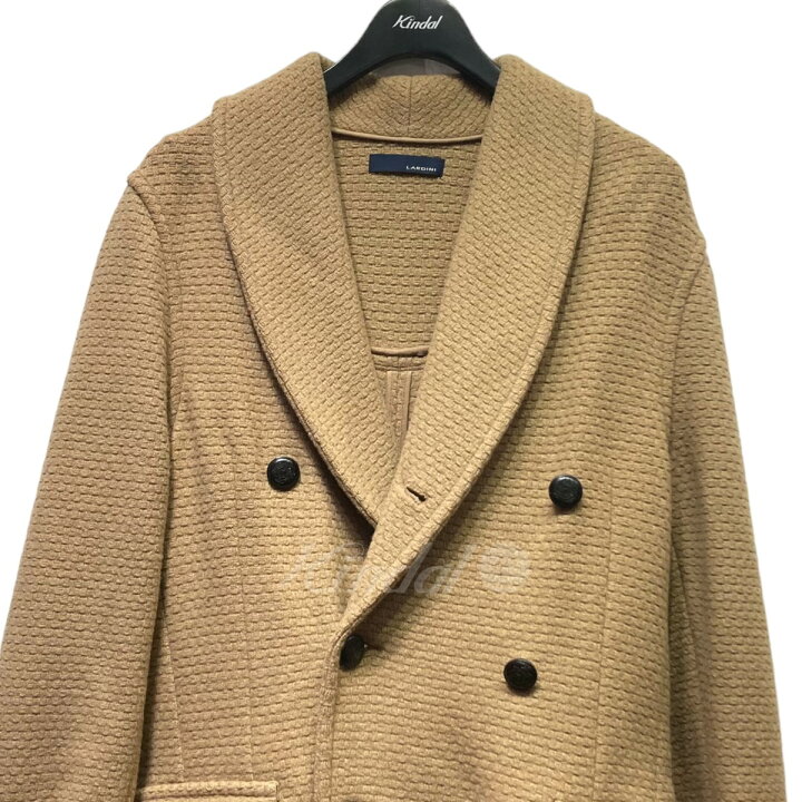 楽天市場】【中古】LARDINIショールカラー ダブル チェスターコート 
