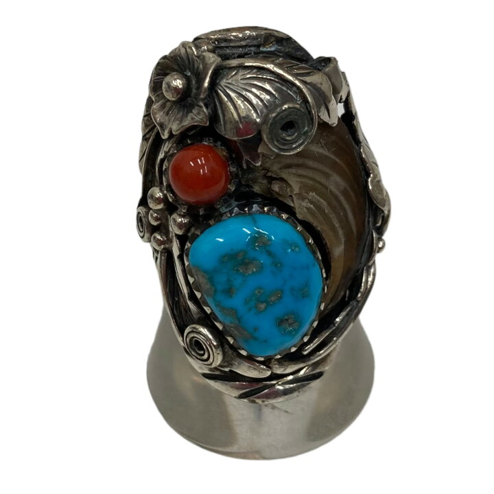 楽天市場】【中古】INDIAN JEWELRYSILVER925 フラワーモチーフ 