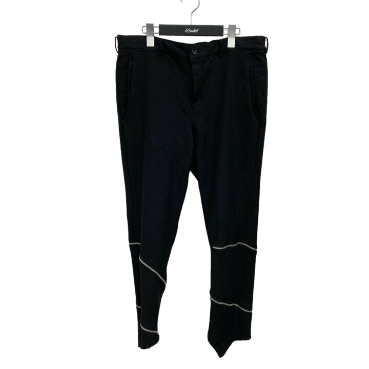 楽天市場】【中古】BLACK COMME des GARCONS 19SS 螺旋ジップパンツ 