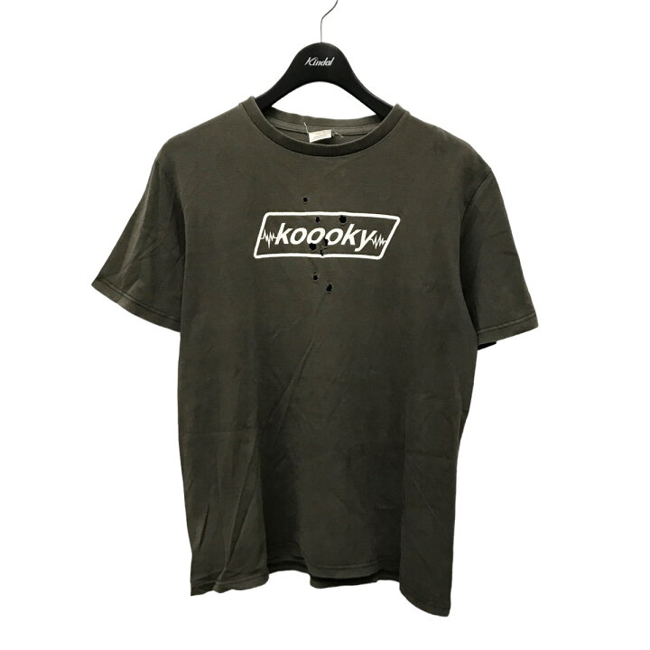 楽天市場】【中古】NUMBER(N)INEタイム期 kooky ダメージ加工Tシャツ  