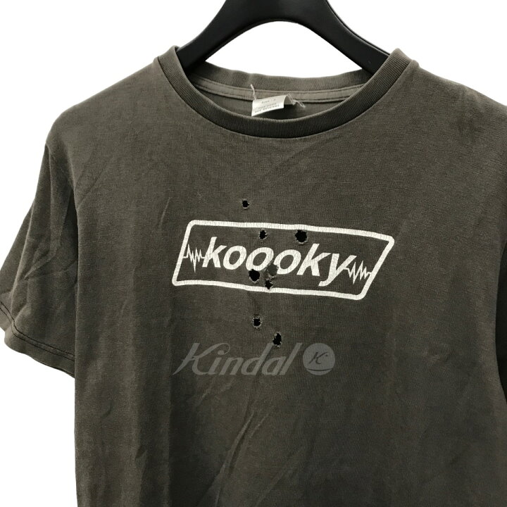 楽天市場】【中古】NUMBER(N)INEタイム期 kooky ダメージ加工Tシャツ  