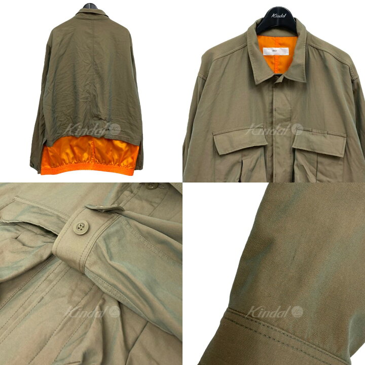 楽天市場】【中古】TOGA VIRILIS 「ChambrayTwill Blouson」ミリタリー 