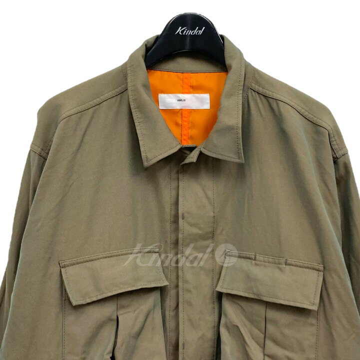 楽天市場】【中古】TOGA VIRILIS 「ChambrayTwill Blouson」ミリタリー 