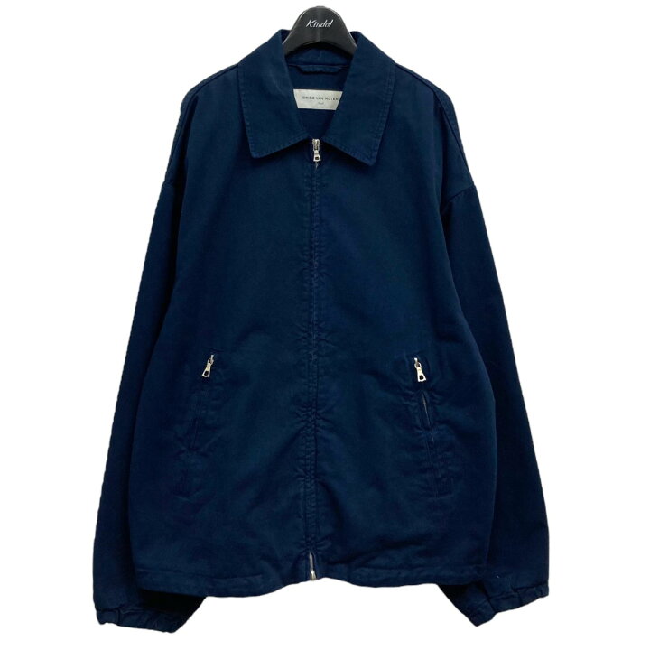 楽天市場】【中古】DRIES VAN NOTEN ジップアップジャケット ネイビー  