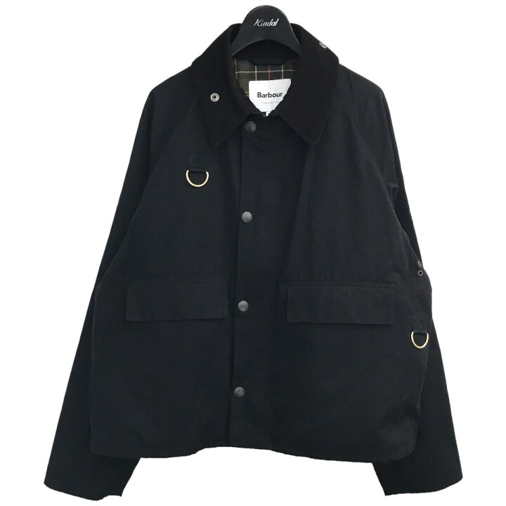 楽天市場】【中古】Barbour×BEAMS SPEYブルゾン ブラック サイズ：38 