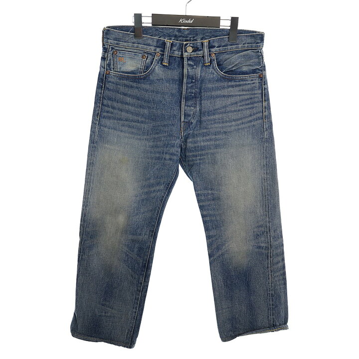 楽天市場】【中古】RRL ボタンフライデニムパンツ インディゴ サイズ 