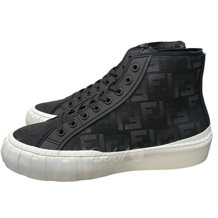 楽天市場】【中古】FENDI ズッカフォースハイカットスニーカー 