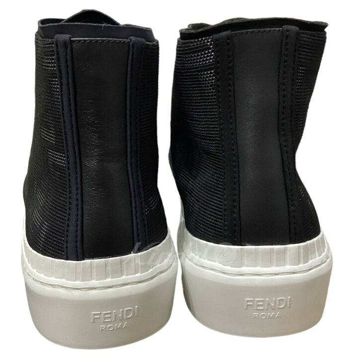 楽天市場】【中古】FENDI ズッカフォースハイカットスニーカー 