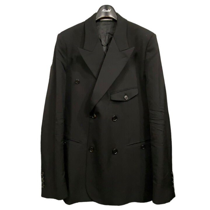 楽天市場】【中古】Dior ダブルブレストジャケット ブラック サイズ 