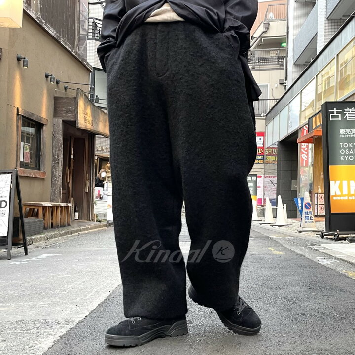 楽天市場】【中古】TTT MSW 22AW Wool Mohair Wide Pantsウールモヘヤ 