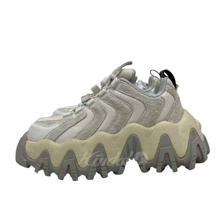 楽天市場】【中古】EYTYS HALO SUEDE スニーカー ライトグレー サイズ 