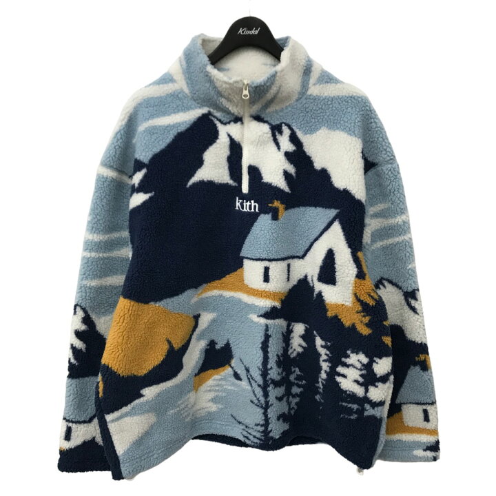 楽天市場】【中古】KITH21AW ハーフジップ ボアジャケット フリース 