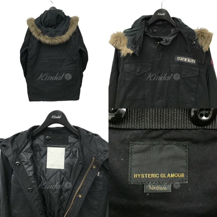 楽天市場】【中古】HYSTERIC GLAMOURファー＆ライナー付 ミリタリー 
