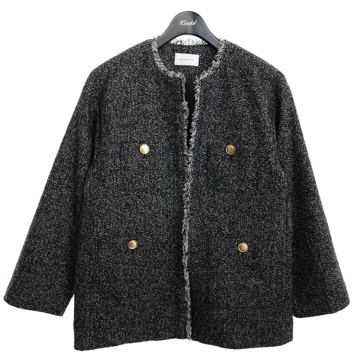 楽天市場】【中古】green label relaxing ツイードノーカラー 