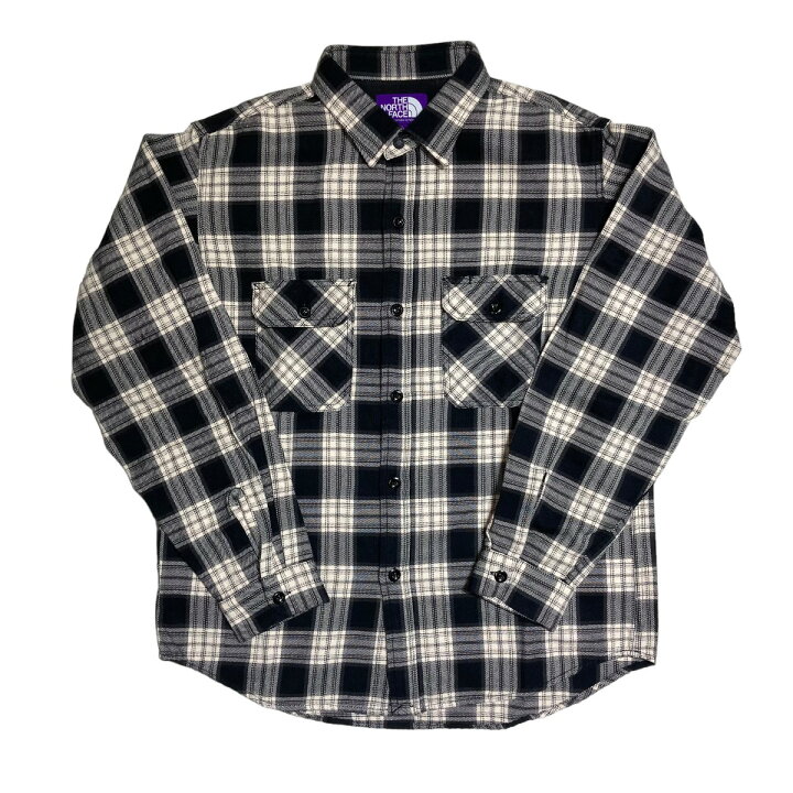 楽天市場】【中古】THE NORTH FACE PURPLE LABEL Twill Check Shirt 