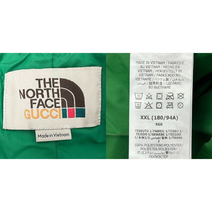 楽天市場】【中古】GUCCI × THE NORTH FACE2022SS テクニカルパンツ 